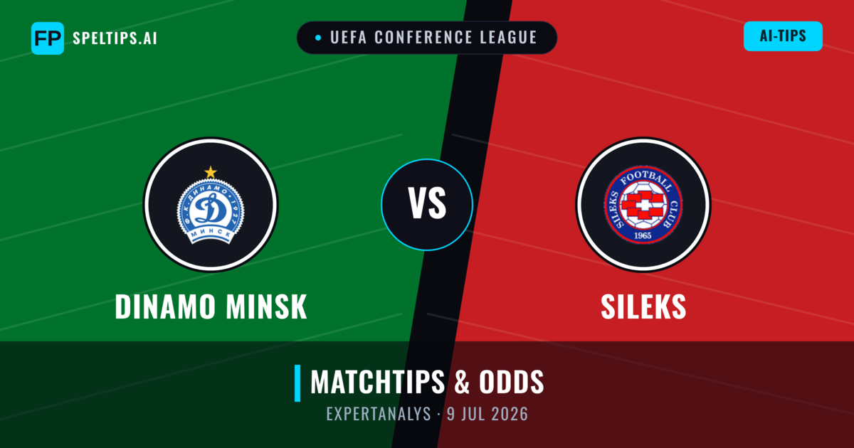 Dinamo Minsk vs Sileks — matchtips och förhandstitt