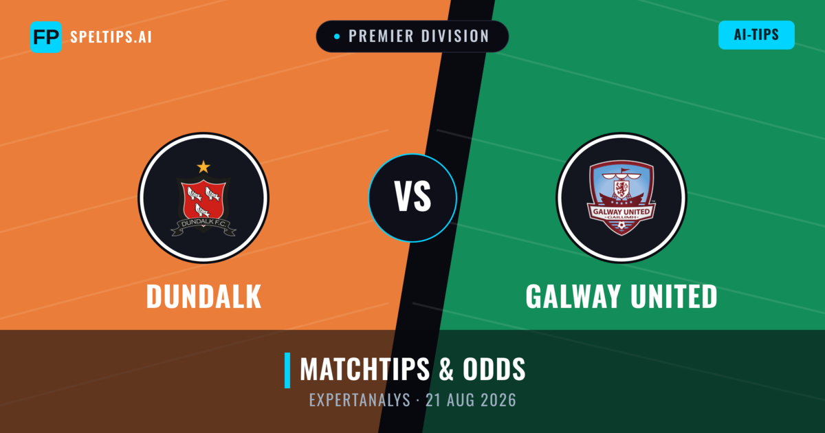 Dundalk vs Galway United — matchtips och förhandstitt