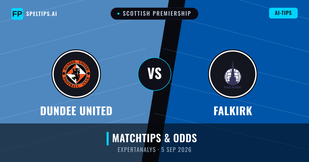 Dundee United vs Falkirk — matchtips och förhandstitt