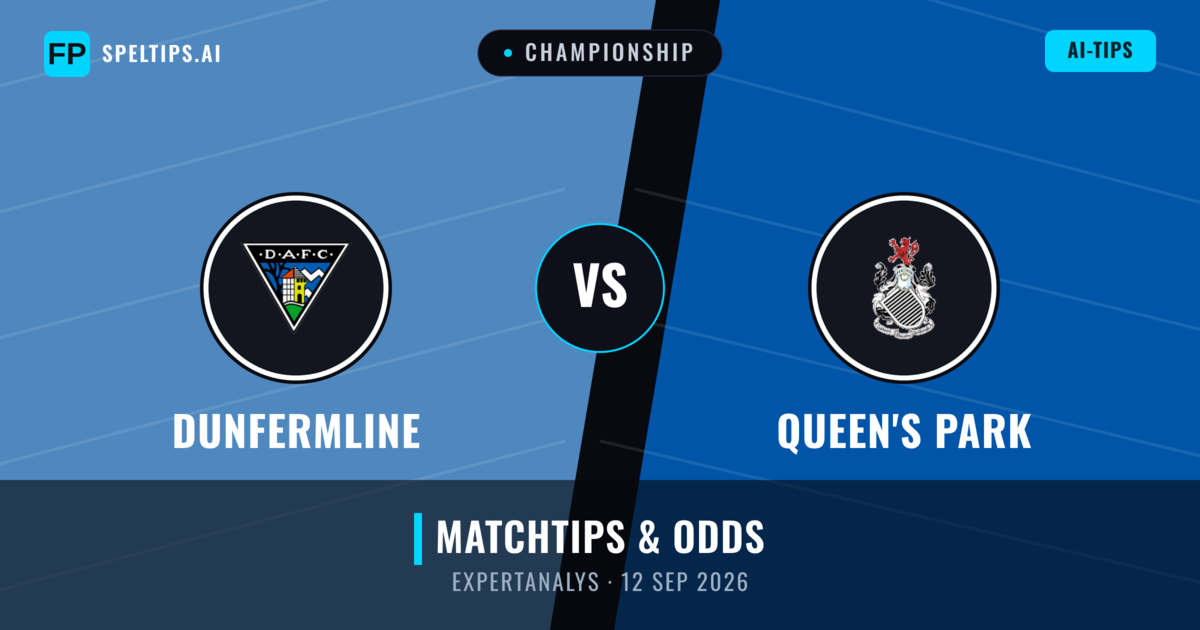Dunfermline vs Queen's Park — matchtips och förhandstitt