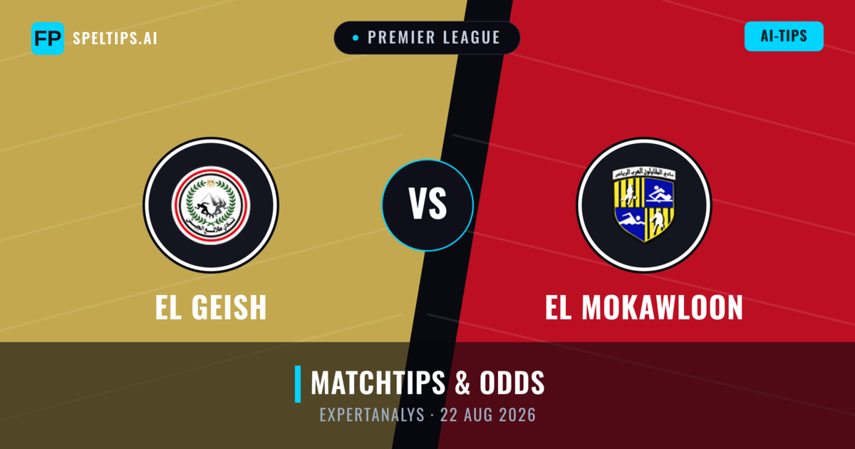 El Geish vs El Mokawloon — matchtips och förhandstitt