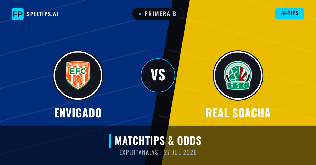 Envigado vs Real Soacha — matchtips och förhandstitt