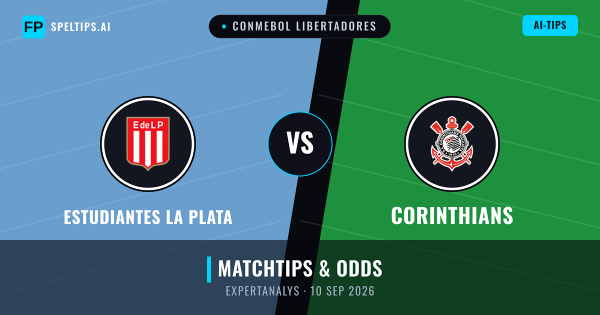 Estudiantes La Plata vs Corinthians — matchtips och förhandstitt