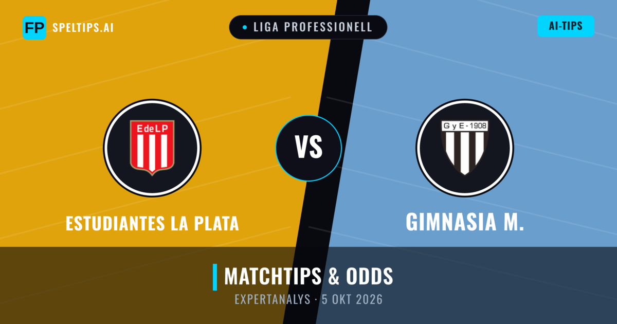 Estudiantes La Plata vs Gimnasia M. — matchtips och förhandstitt