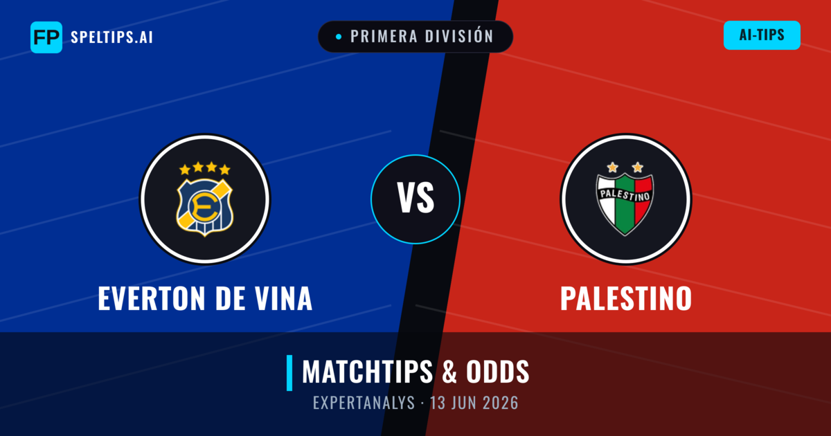 Everton de Vina vs Palestino — matchtips och förhandstitt
