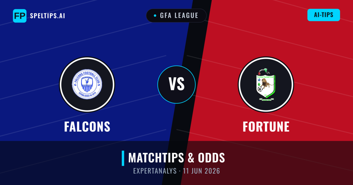 Falcons vs Fortune — matchtips och förhandstitt