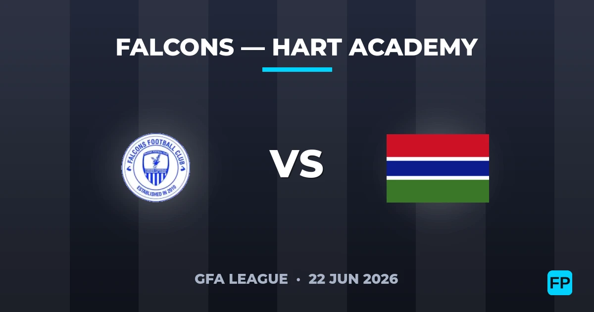 Falcons vs Hart Academy — matchtips och förhandstitt
