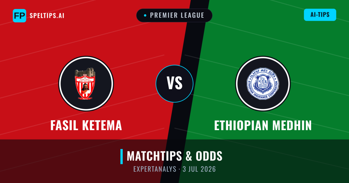 Fasil Ketema vs Ethiopian Medhin — matchtips och förhandstitt