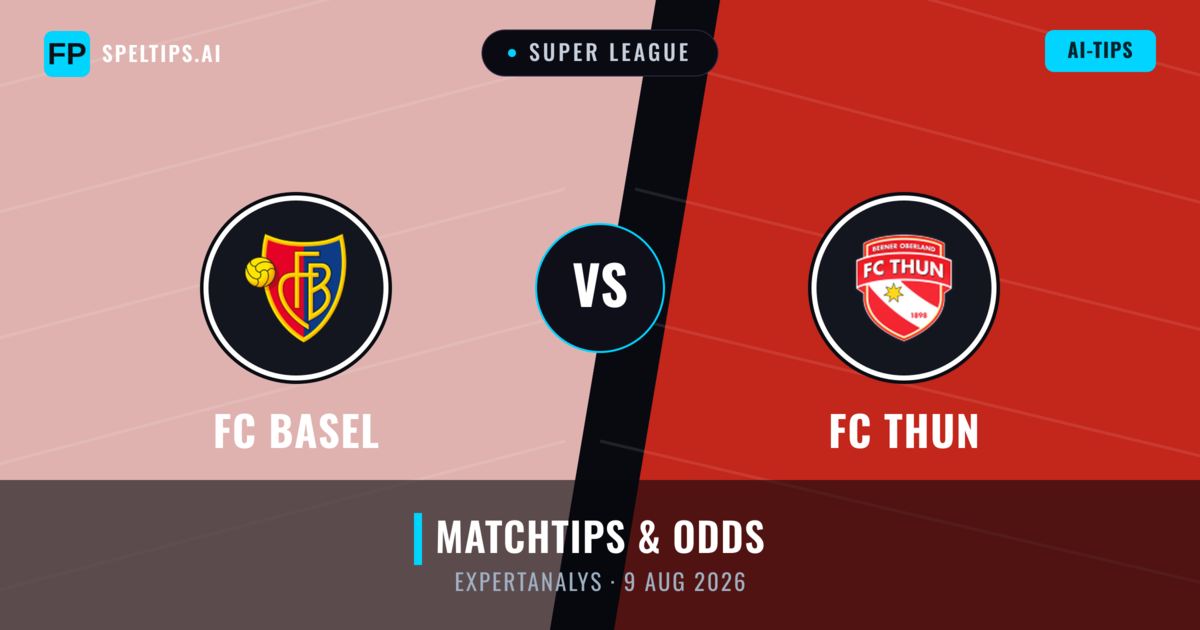 FC Basel vs FC Thun — matchtips och förhandstitt