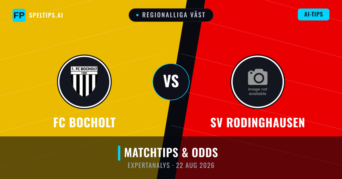 FC Bocholt vs SV Rodinghausen — matchtips och förhandstitt