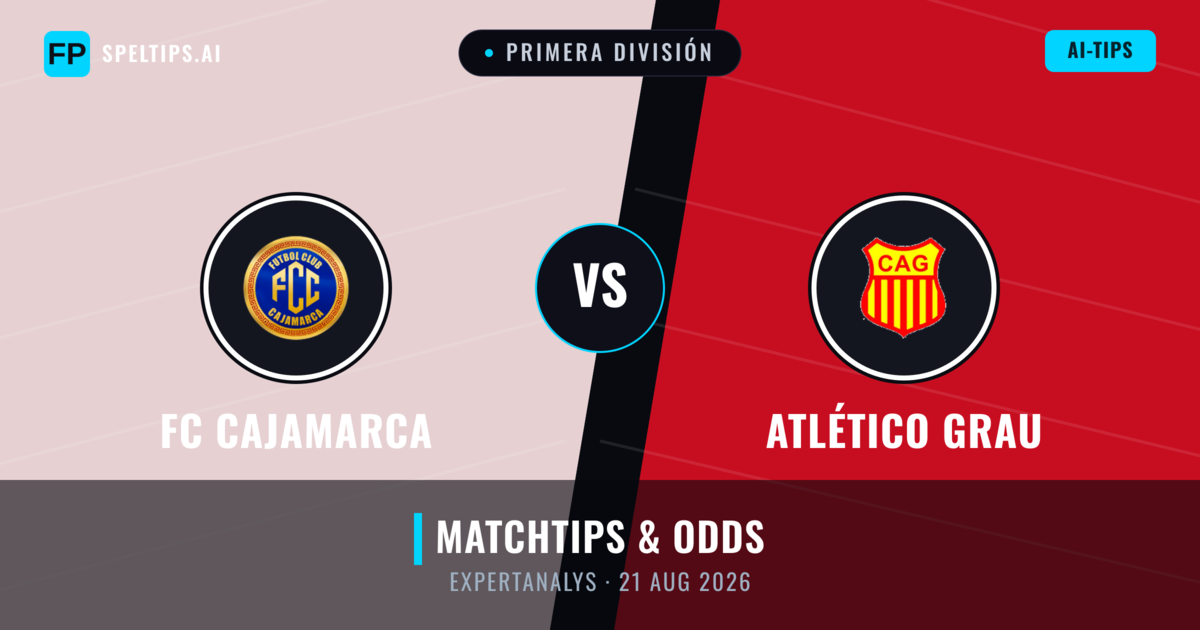 FC Cajamarca vs Atlético Grau — matchtips och förhandstitt