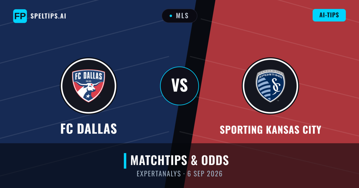 FC Dallas vs Sporting Kansas City — matchtips och förhandstitt