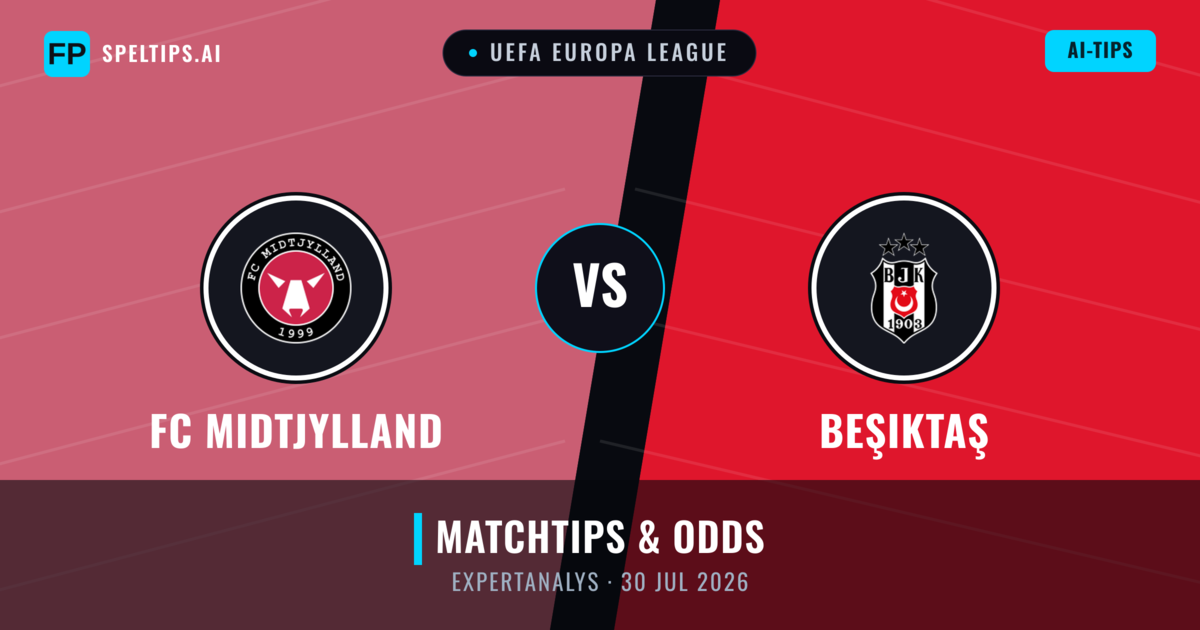 FC Midtjylland vs Beşiktaş — matchtips och förhandstitt