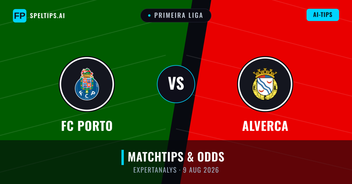 FC Porto vs Alverca — matchtips och förhandstitt