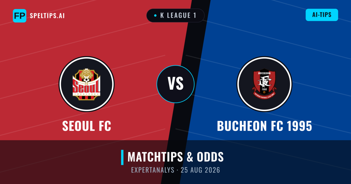 Seoul FC vs Bucheon FC 1995 — matchtips och förhandstitt