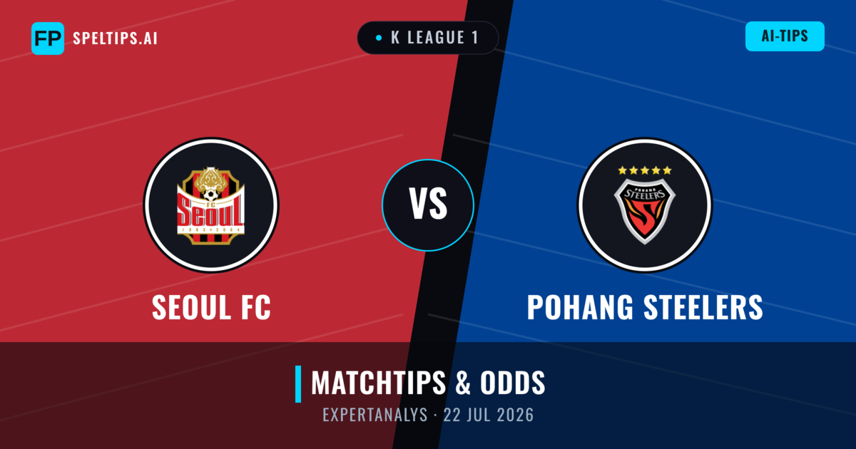Seoul FC vs Pohang Steelers — matchtips och förhandstitt
