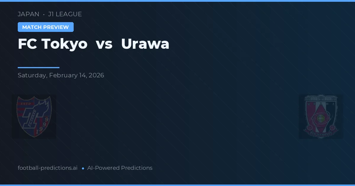 FC Tokyo vs Urawa Reds — matchtips och förhandstitt