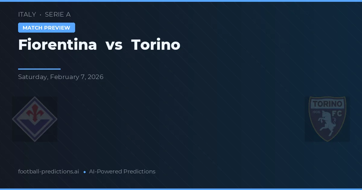 Fiorentina vs Torino — matchtips och förhandstitt