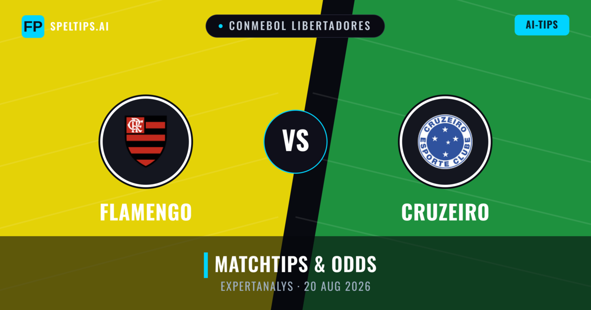 Flamengo vs Cruzeiro — matchtips och förhandstitt