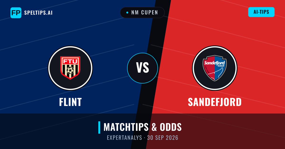 Flint vs Sandefjord — matchtips och förhandstitt