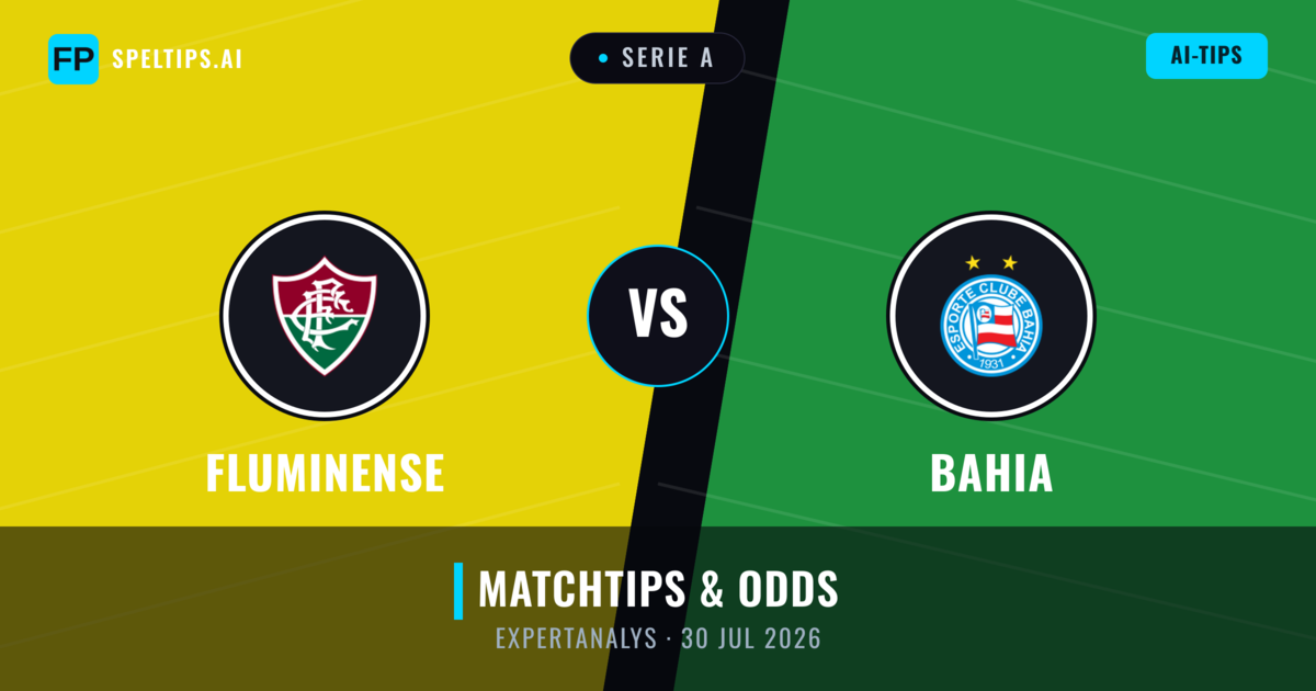 Fluminense vs Bahia — matchtips och förhandstitt