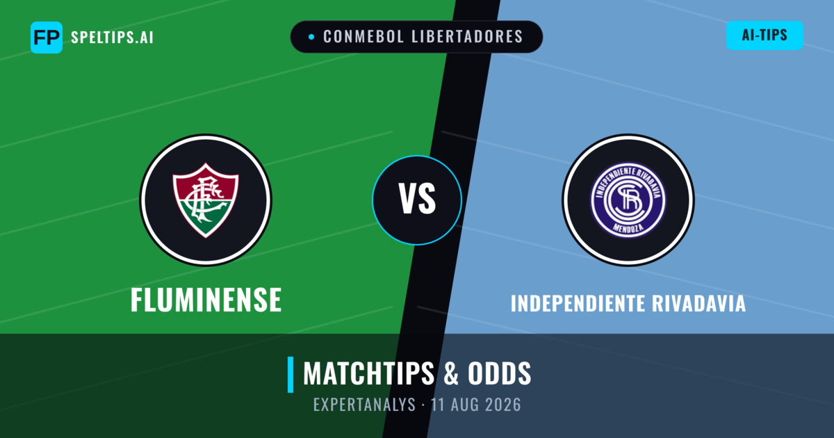 Fluminense vs Independiente Rivadavia — matchtips och förhandstitt