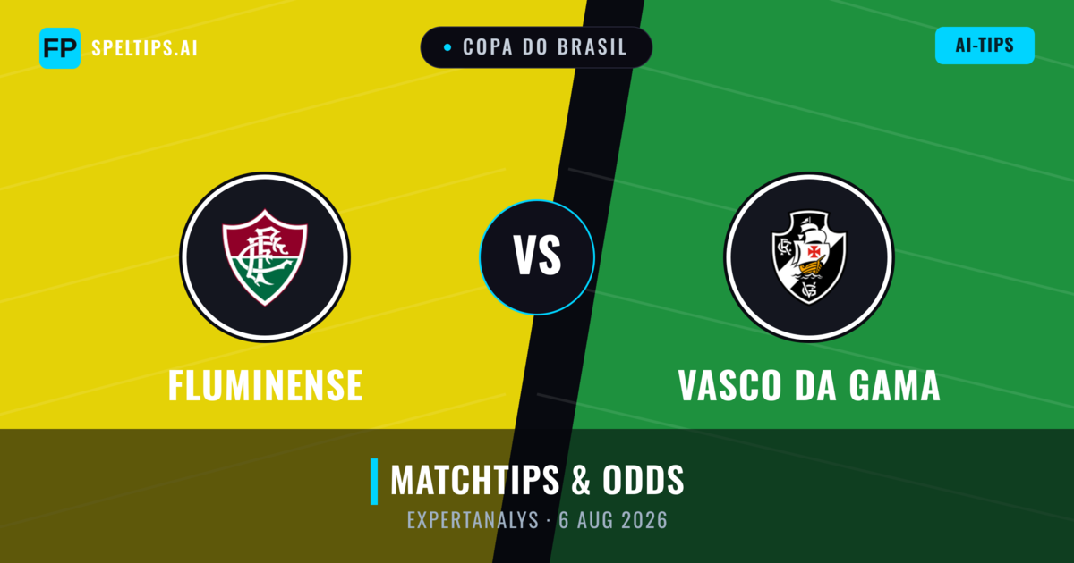 Fluminense vs Vasco da Gama — matchtips och förhandstitt