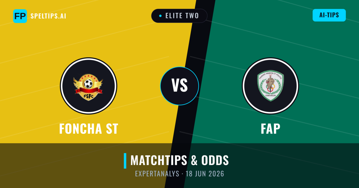 Foncha ST vs FAP — matchtips och förhandstitt