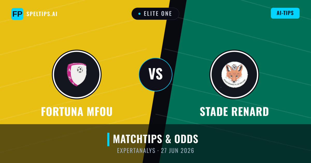 Fortuna Mfou vs Stade Renard — matchtips och förhandstitt