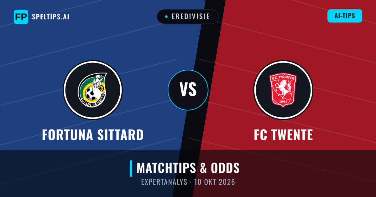 Fortuna Sittard vs FC Twente — matchtips och förhandstitt