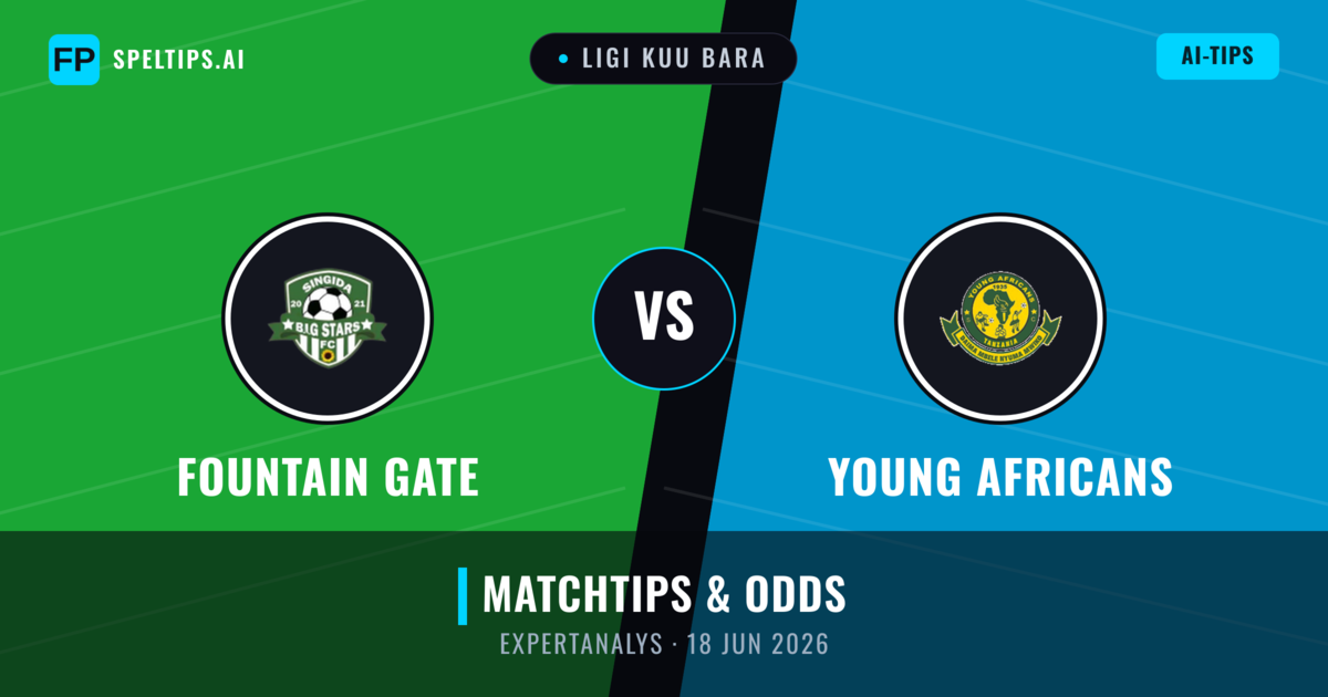 Fountain Gate vs Young Africans — matchtips och förhandstitt