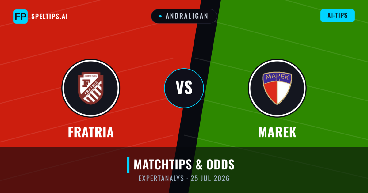 Fratria vs Marek — matchtips och förhandstitt