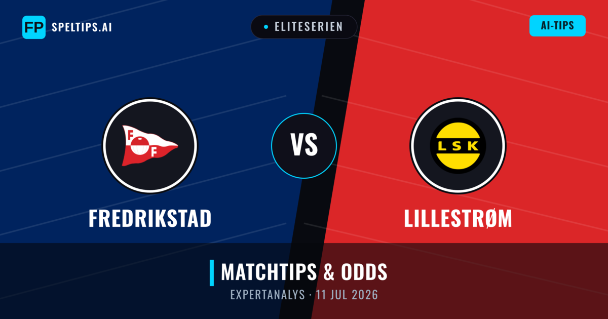 Fredrikstad vs Lillestrøm — matchtips och förhandstitt