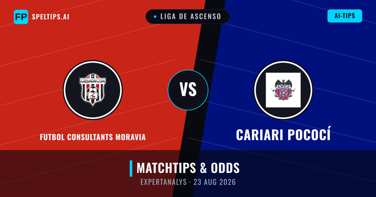 Futbol Consultants Moravia vs Cariari Pococí — matchtips och förhandstitt