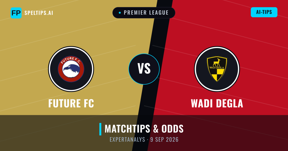 Future FC vs Wadi Degla — matchtips och förhandstitt