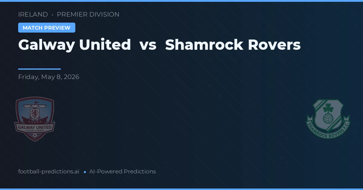 Galway United vs Shamrock Rovers — matchtips och förhandstitt