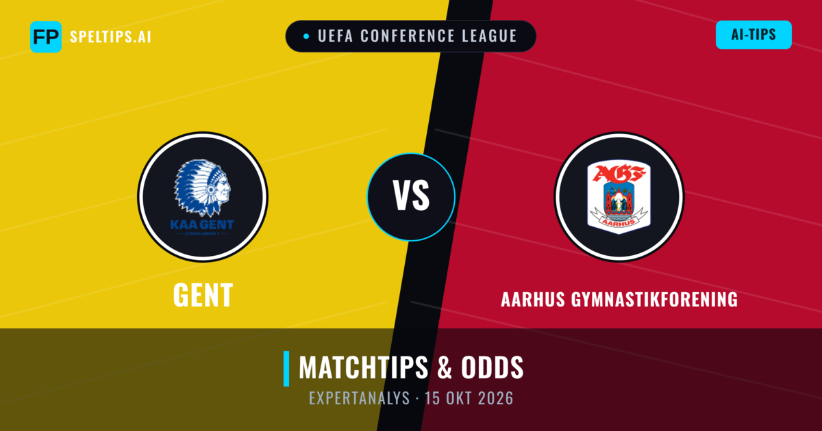 Gent vs Aarhus Gymnastikforening — matchtips och förhandstitt