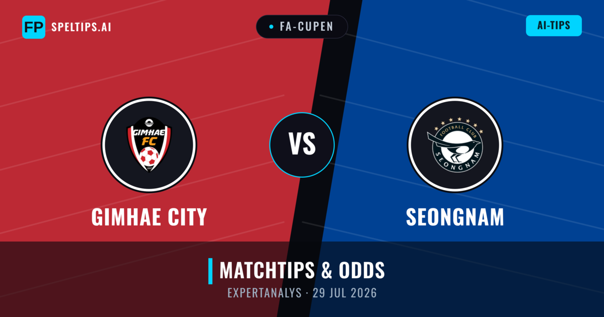 Gimhae City vs Seongnam — matchtips och förhandstitt