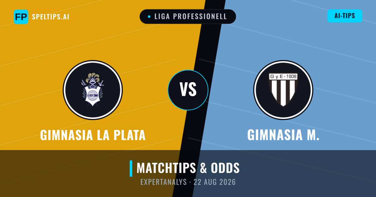 Gimnasia La Plata vs Gimnasia M. — matchtips och förhandstitt