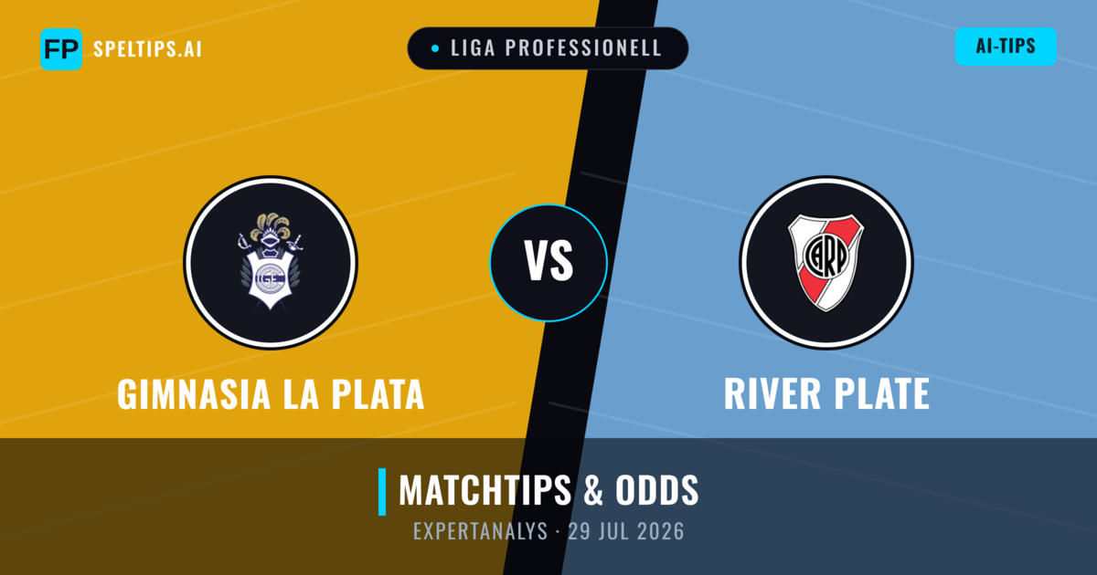 Gimnasia La Plata vs River Plate — matchtips och förhandstitt