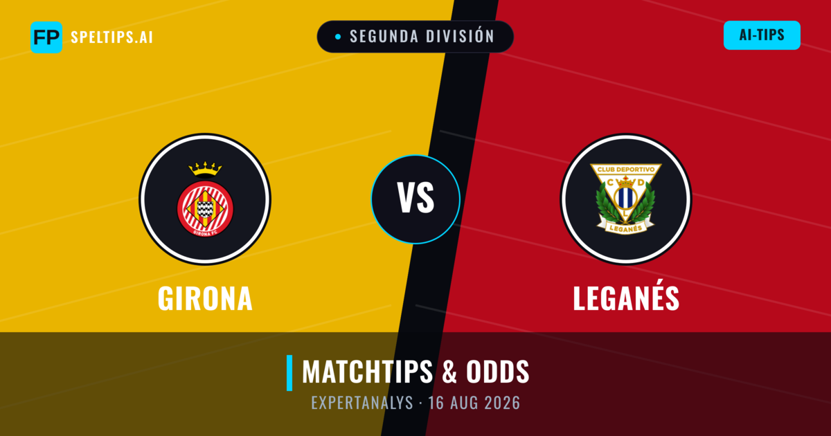 Girona vs Leganés — matchtips och förhandstitt