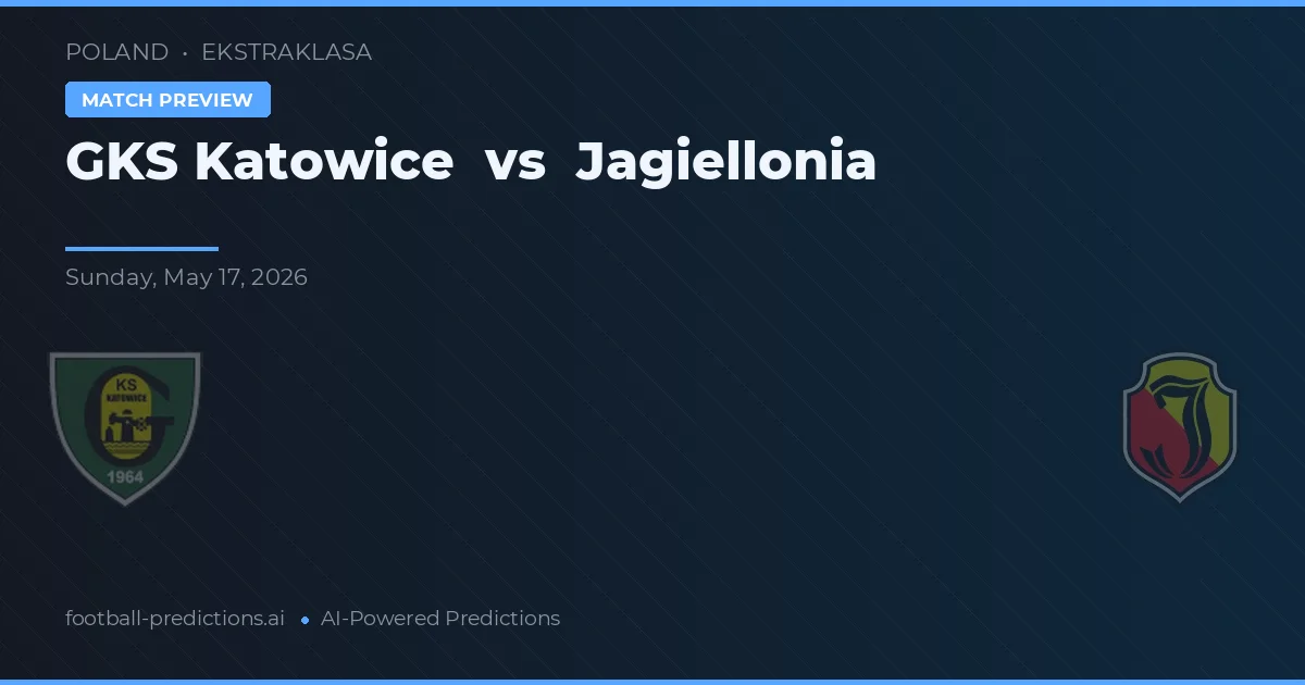 GKS Katowice vs Jagiellonia Białystok — matchtips och förhandstitt