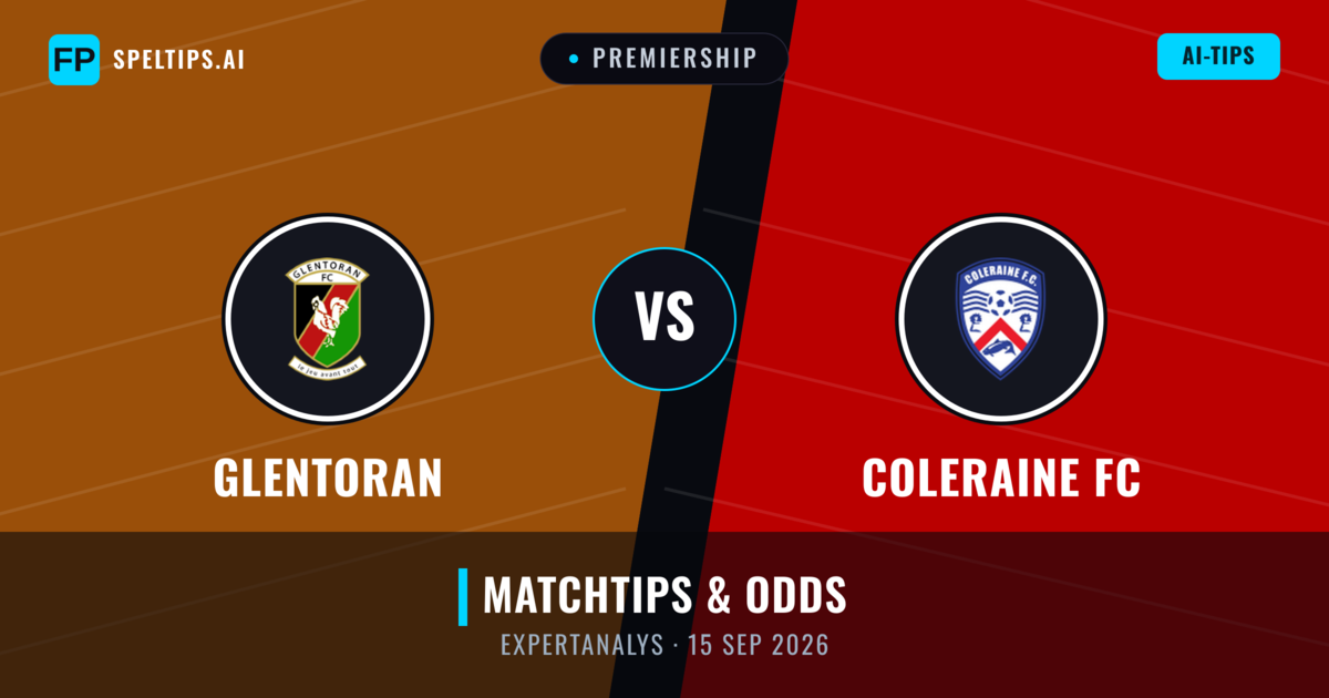 Glentoran vs Coleraine FC — matchtips och förhandstitt