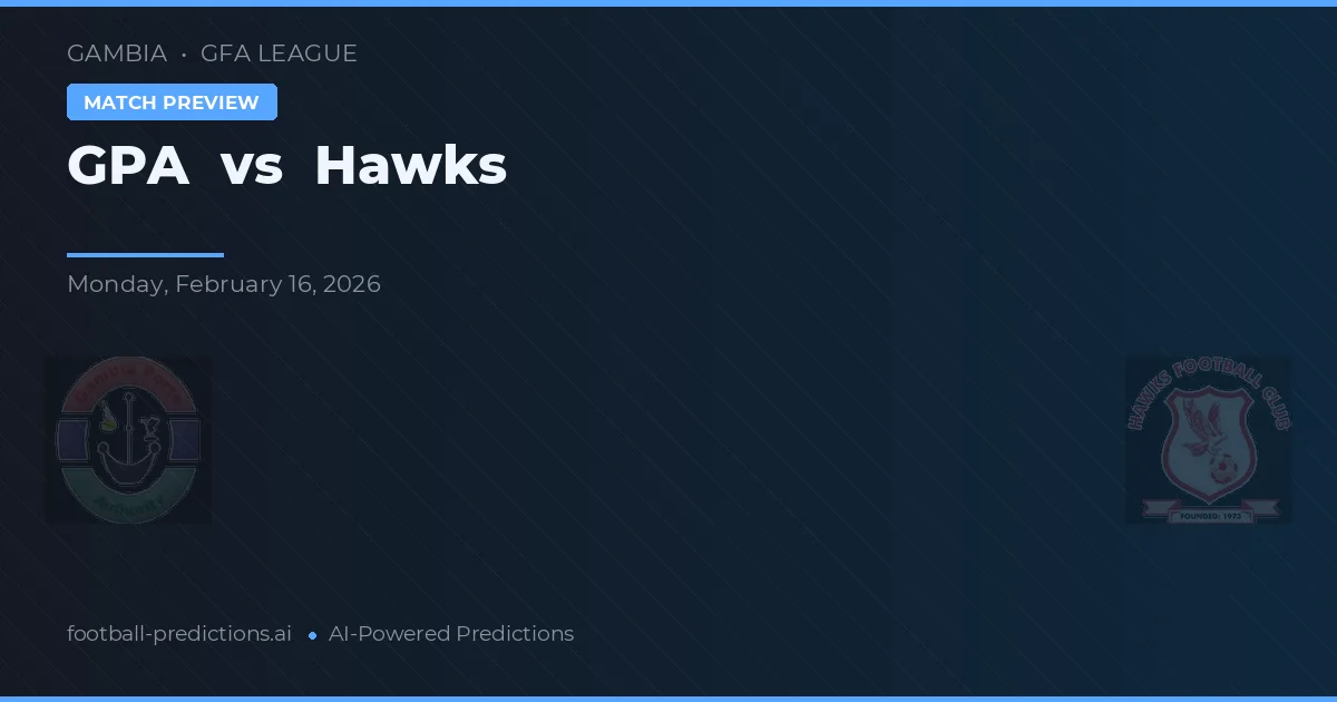 GPA vs Hawks — matchtips och förhandstitt