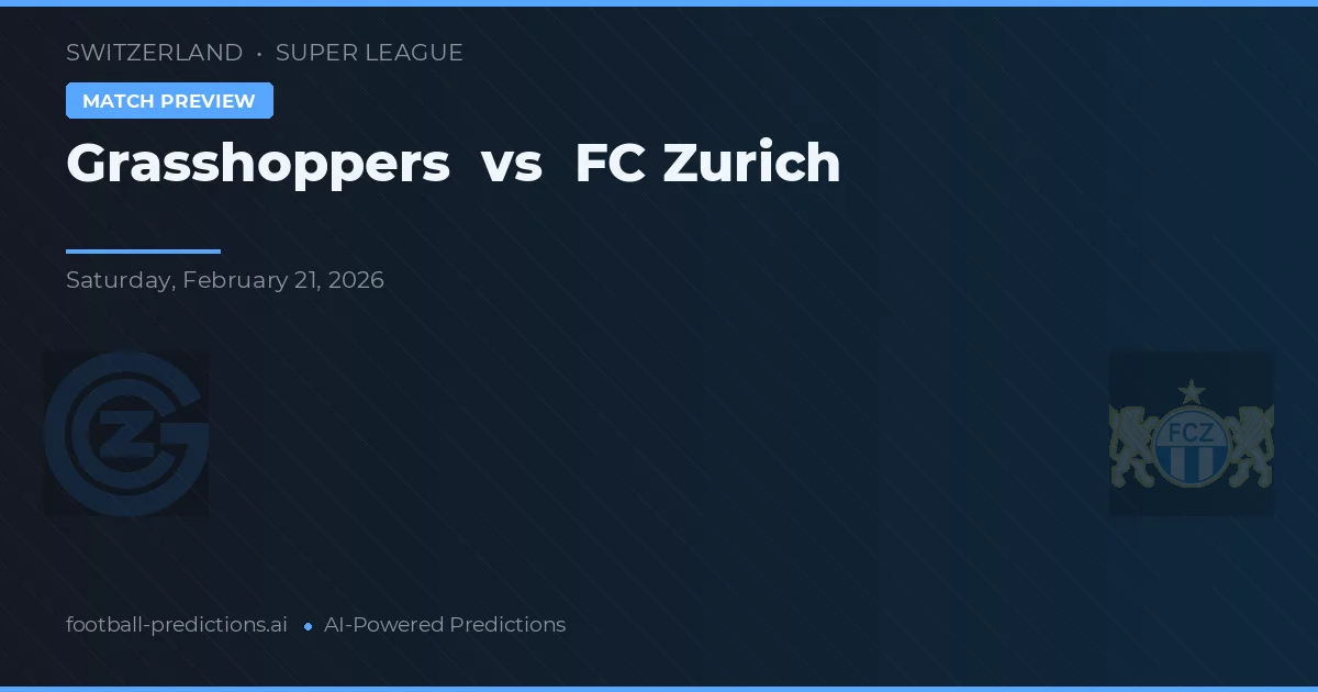 Grasshoppers vs FC Zürich — matchtips och förhandstitt