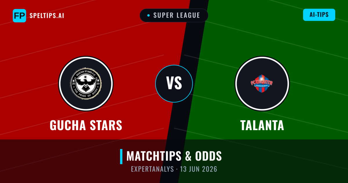 Gucha Stars vs Talanta — matchtips och förhandstitt