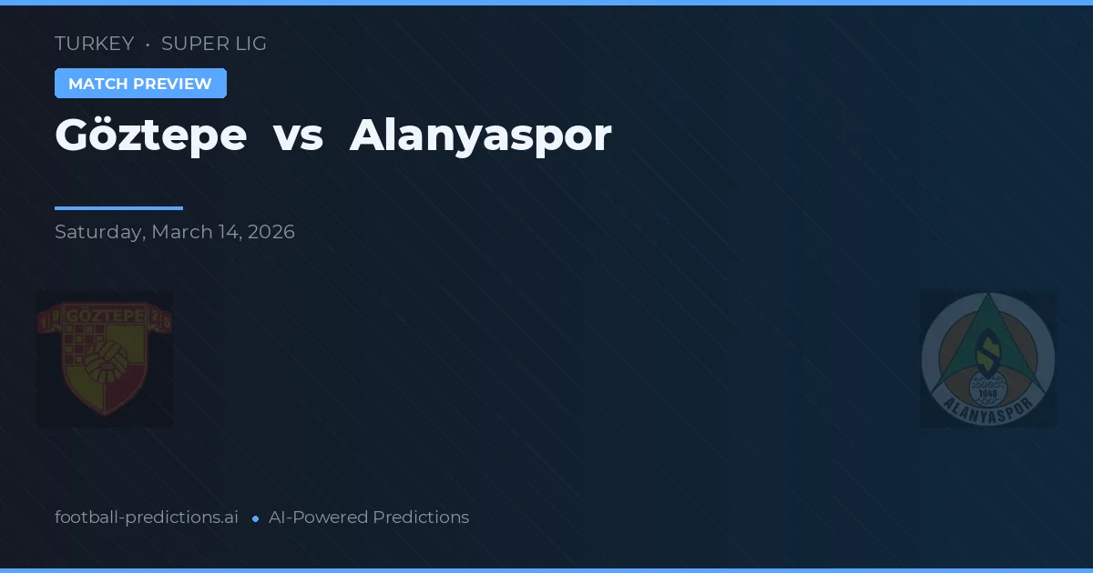 Göztepe vs Alanyaspor — matchtips och förhandstitt