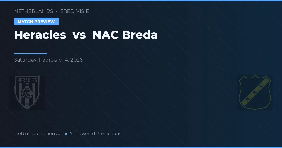 Heracles vs NAC Breda — matchtips och förhandstitt