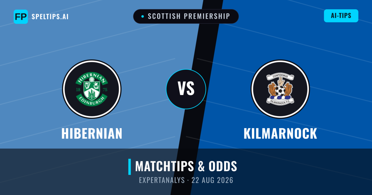 Hibernian vs Kilmarnock — matchtips och förhandstitt