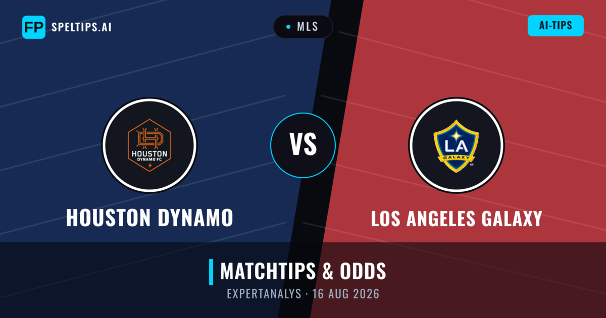 Houston Dynamo vs Los Angeles Galaxy — matchtips och förhandstitt